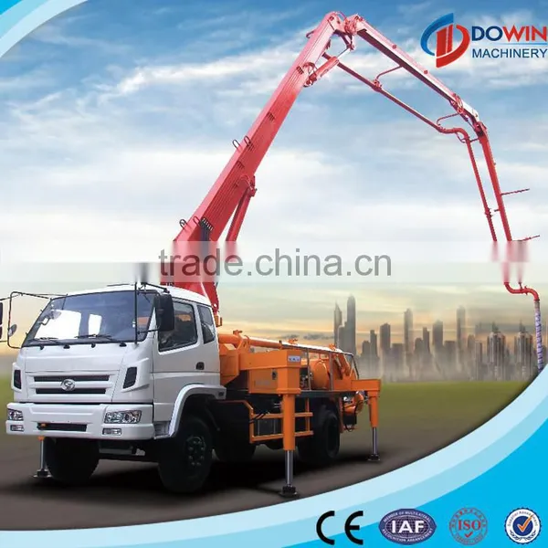 Flexible Concrete Pump Hose/ Trailer Concrete Pump With Boom