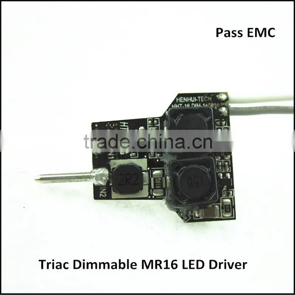 Pass EMC 12v dc Input 7w Dimming Constant Current LED Driver for MR16 photo-2