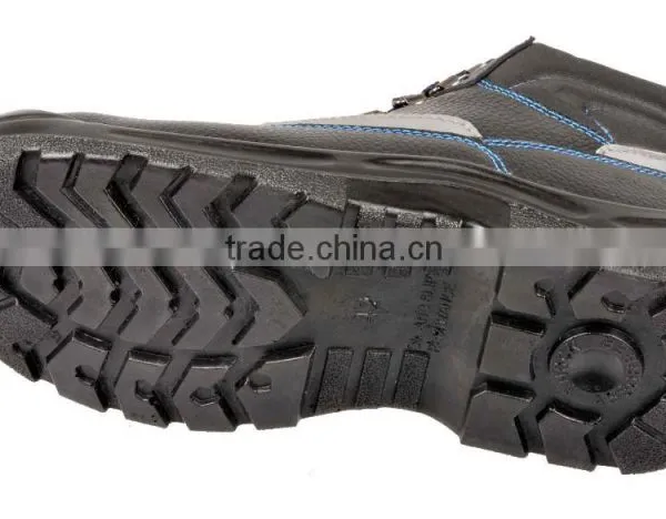 Anti-Puncture Suede Leather Toe Cap Safety Shoes photo-4