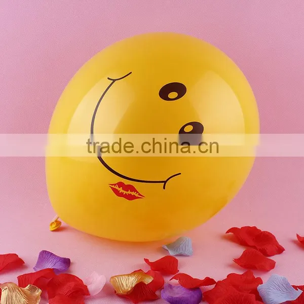 Colorful Smile Face Latex Balloon 10Inch Round Latex Balloon photo-3