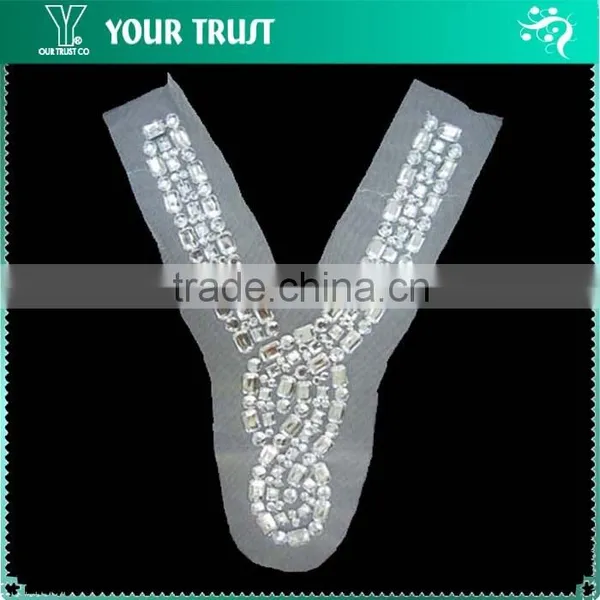 5MM Pearl Bead Octangle Collar Beaded Neckline Garment Accessories photo-2