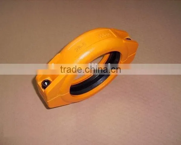 8" Concrete Pump Two Bolt Clamp With Flange photo-3
