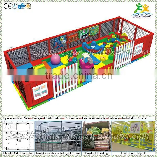 Free Design CE & GS Standard Eco-friendly LLDPE Indoor Playground Children Educational Toys