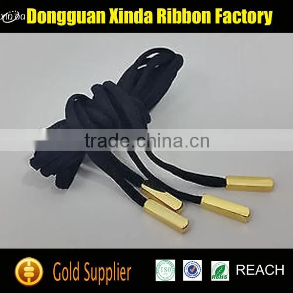 Golden Supplier Golden Metal Tips Shoelace