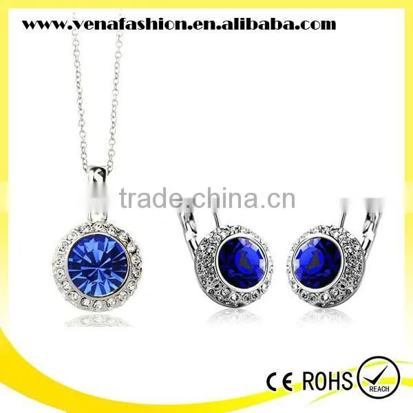 Crystal Cheap Necklace and Earring Sets, Fancy Necklace Sets photo-2