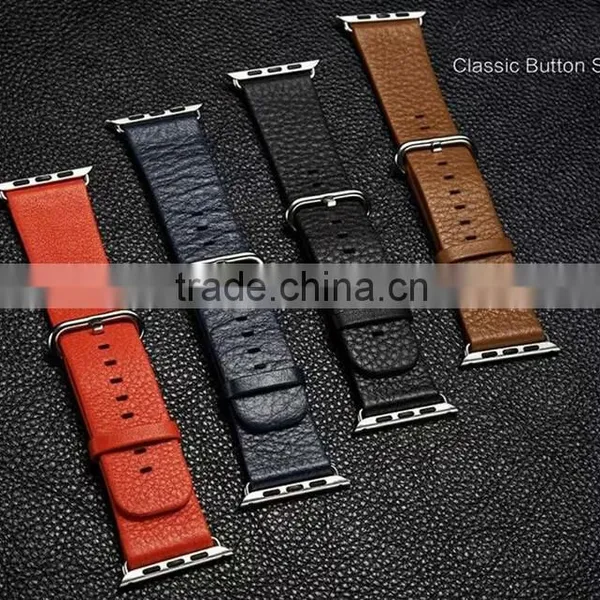G-Case Leather Classic Pin Buckle Strap for Iwatch photo-2