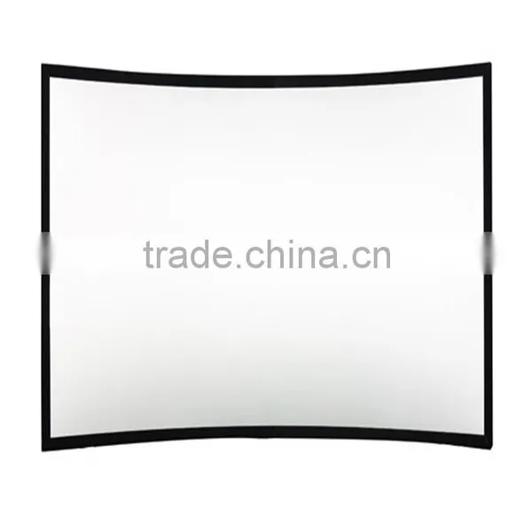 100 " Curved Fixed Frame Projection Screen for Small Theater photo-2