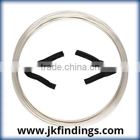 1/10th Silver Filled Jewelry Findings: 22ga .025" (0.64mm) 2# 1 TO Coil