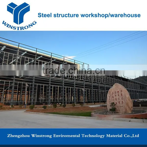 Factory Supply Light Prefab Workshop Steel Structure Drawing photo-2
