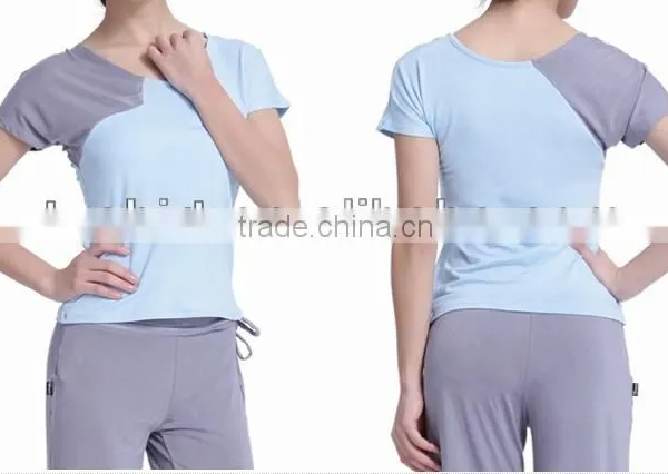 Modal Yarn Material Yoga Garment Sportswear Wearing Sets photo-4
