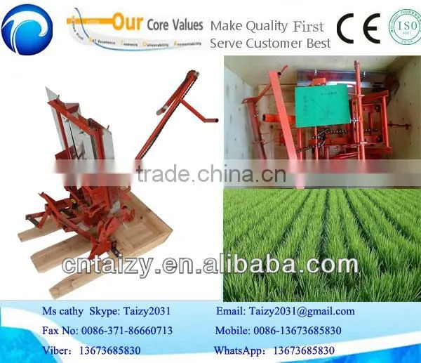 hot sale and best quality 2 row rice transplanter