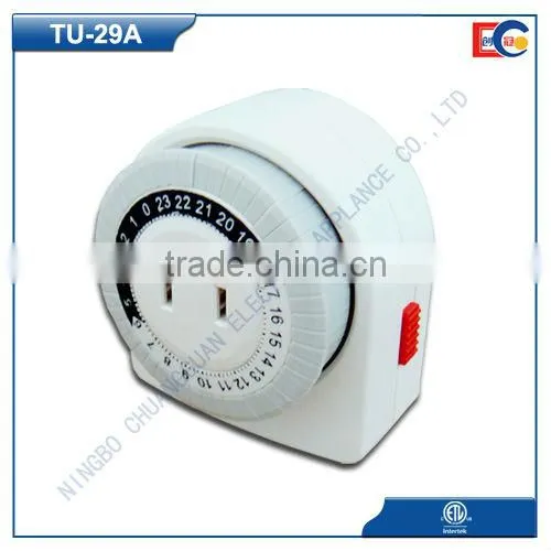 USA Mini 24 Hour Timer Plug