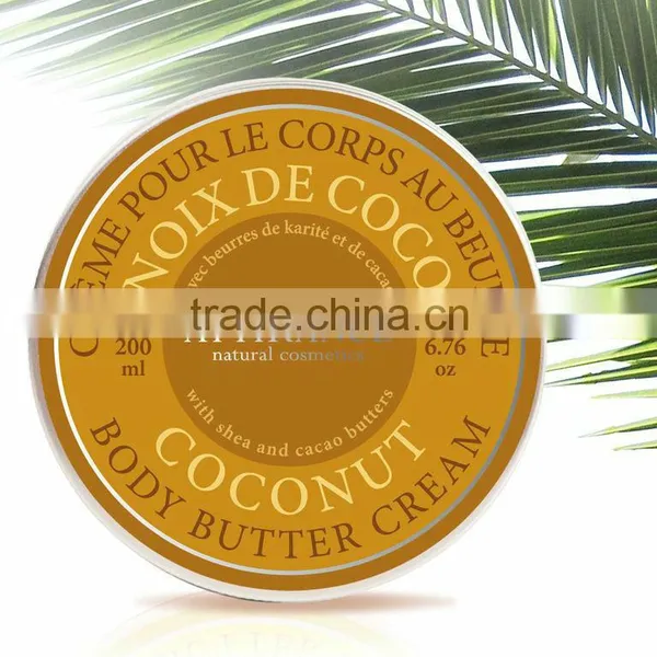 Natural Body Butter Cream Coconut