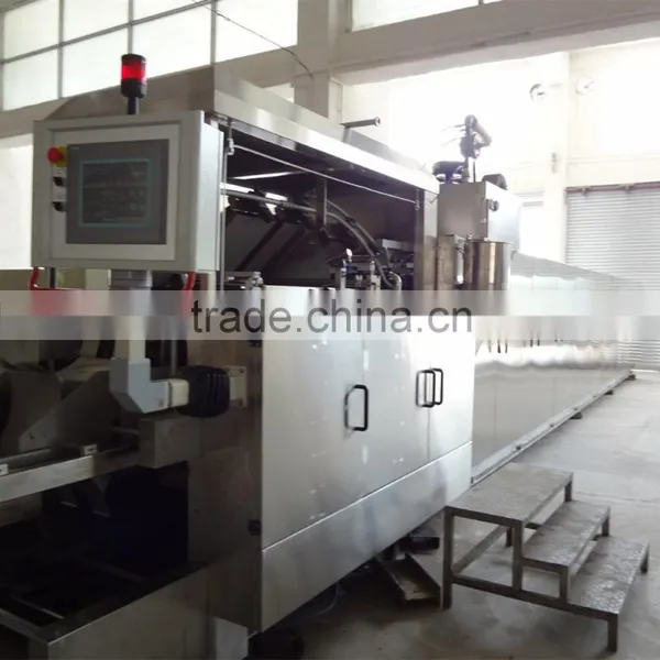 Trade Assurance Wafer Machine/Wafer Production Line/Wafer Biscuit Machine Hot Sale With Chocolate Enrobing photo-4