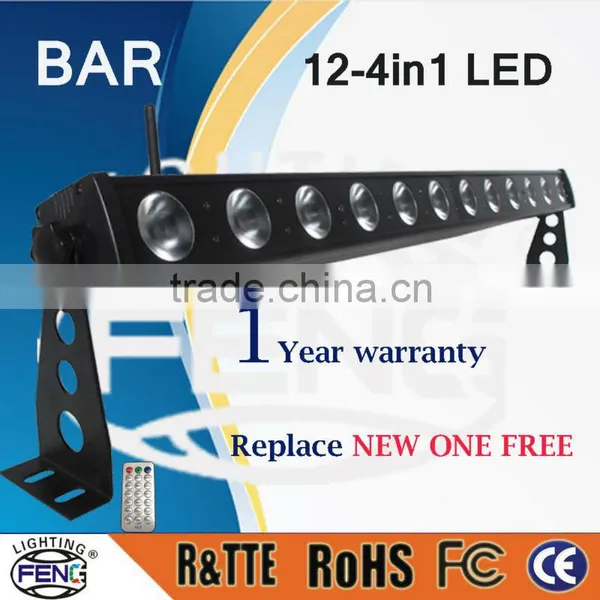 880mm 10W x 12 RGBW Led Light Source Matrix Light Wireless DMX Led Bar photo-2