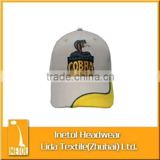 2015 Fashion Splicing With Flat Embroidered 6 Panels Caps