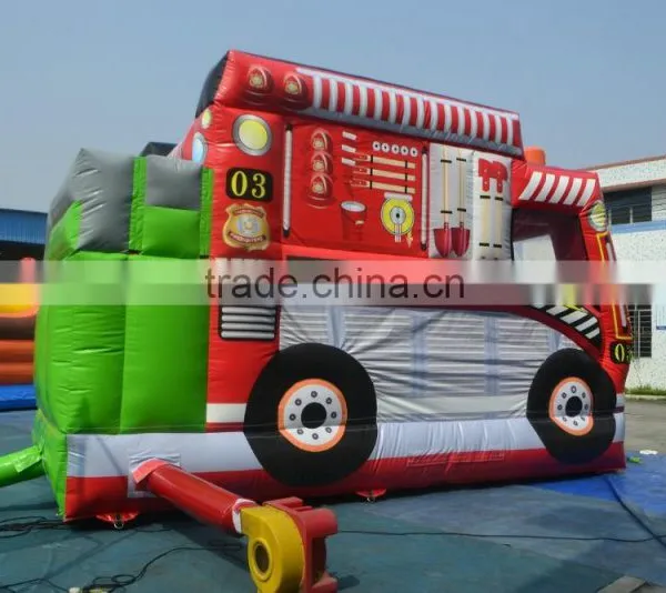 Hot Selling Popular and Cutely Car Combo Inflatable Slide Combo for Kids photo-5