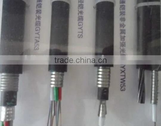 High Quality GYTS Stranded Loose Tube Light-armored Cable, Cheap GYTS Fiber Optic Cable photo-3