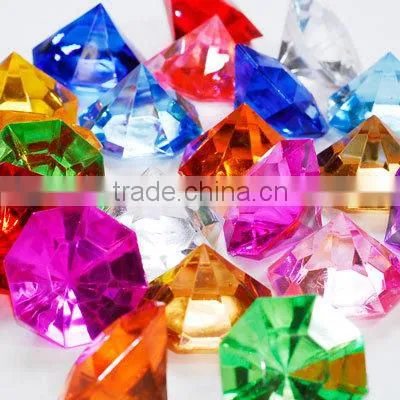 Wholesale Wedding Crystal Confetti Acrylic Gem Stones photo-5