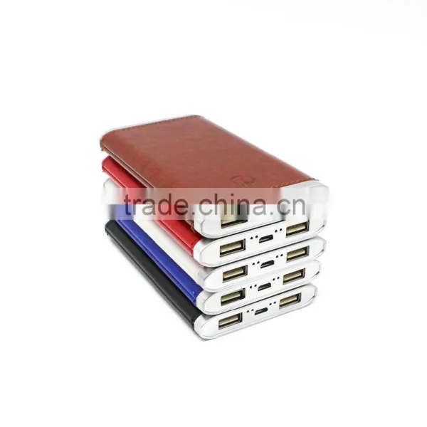 Real Capacity 6000mah Charger External Battery Charger Portable Power Bank With Dual USB for Mobile Phone photo-4