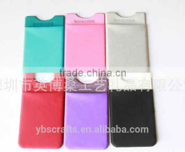 Custom Colorful Elastic 3m Lycra Wholsale Microfiber Mobile Phone Sticker Printer Phone Holder photo-4