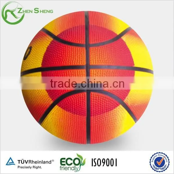 Zhensheng Cheap Promotional Rubber Basketballs photo-5