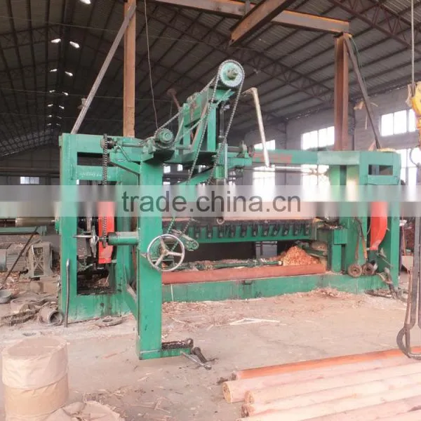 0.3mm Face Advanced Wood Log Machine for Thin Veneer Machine/spindle Log Peeler photo-2