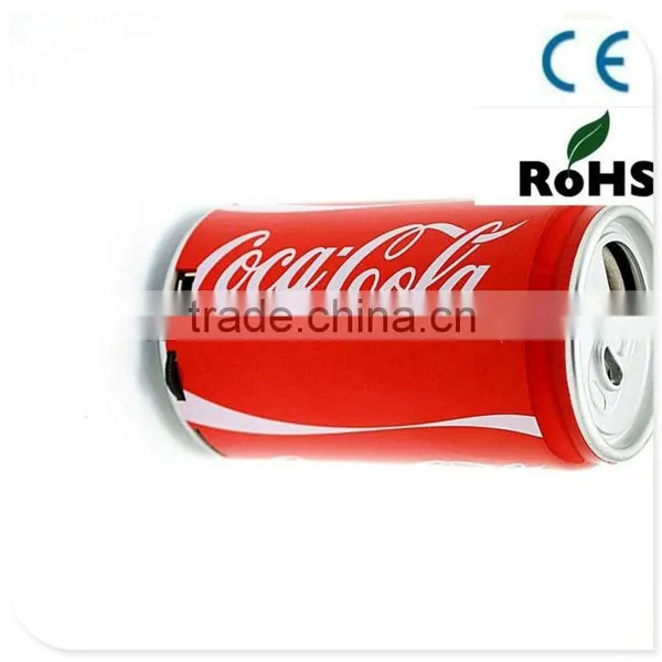 JY26 Cocacola Can Mini Music Speaker USB Amplifier for Audio Portable Wireless Bluetooth Speaker photo-2