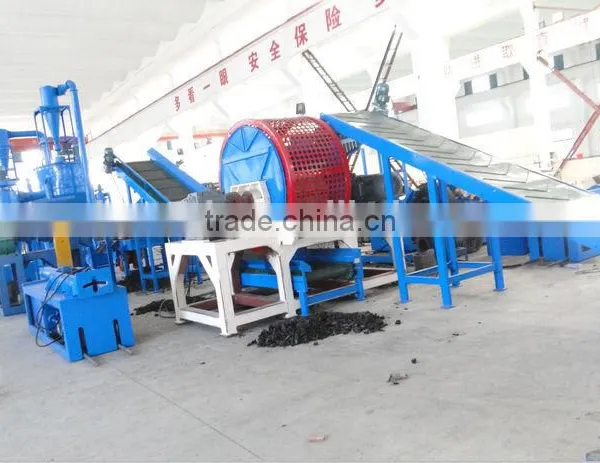 Waste Tire Recycling Rubber Crumbs Machine photo-3