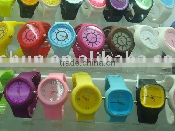 Silicone Wristband Watch( Silicone Sports Watch)
