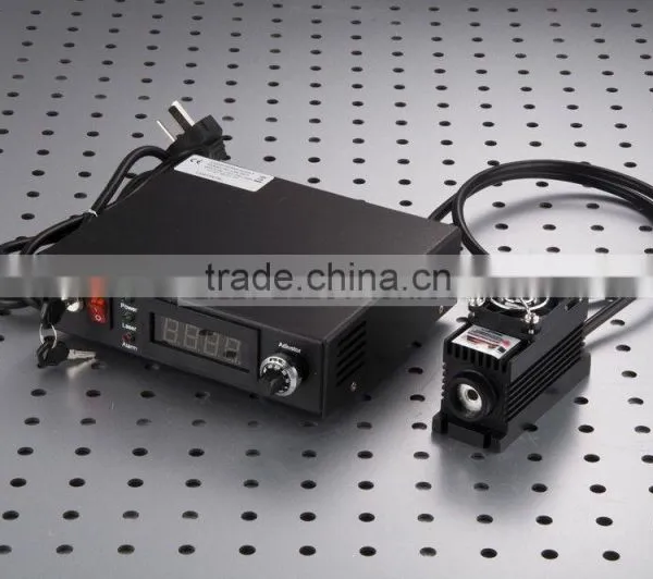 Powerful Lab Lasers 100mw 671nm Red Laser Dot Diode Module + TTL Modulation 0-30KHZ + TEC Cooling + Power Supply LSR-PS-II photo-2