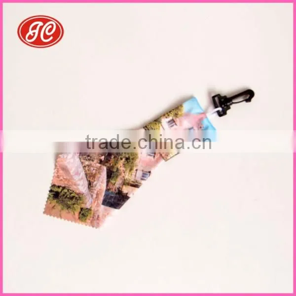 Scenery Printed Microfiber Key Chain For Mobile/Eyeglasses photo-4