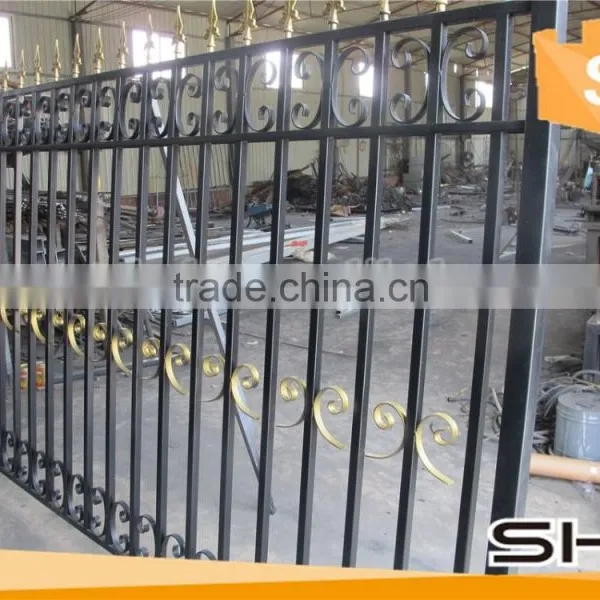 Decorative Wrought Iron Fence