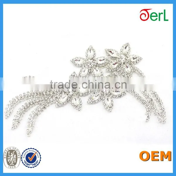 2016 New Style Rhinestone Chain Trimming for Wedding Dress photo-5