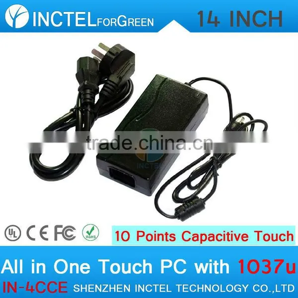 14 Inch Touch Screen All in One PC With 10 Point Touch Capacitive photo-3