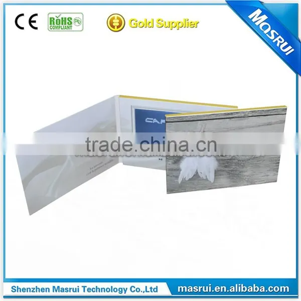 2016 Best Business Gift 4.3 Inch Video Brochure Module With Motion Sensor photo-3