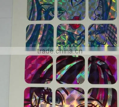 OEM Clear Material Vinyl Sticker Laser Sticker PVC Sticker photo-6
