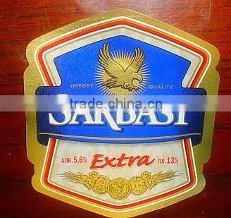 2012metallized Paper for Beer Label