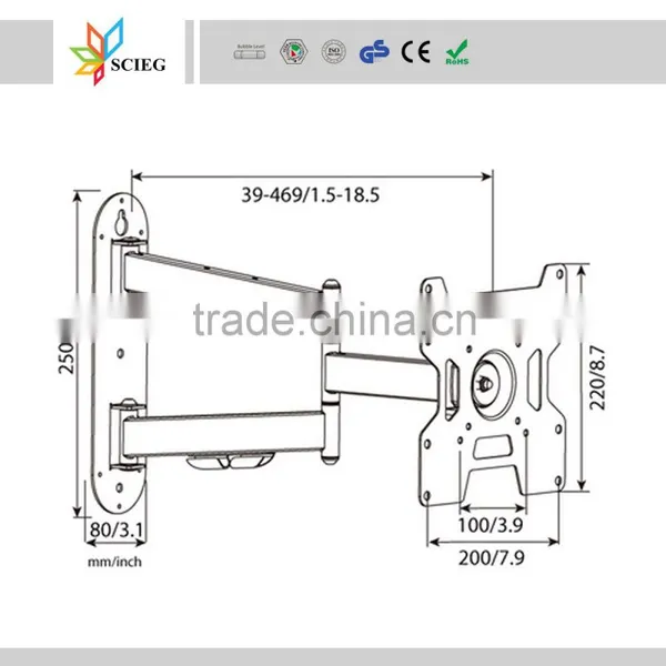 23''-37'' tv Wall Mount Bracket photo-2