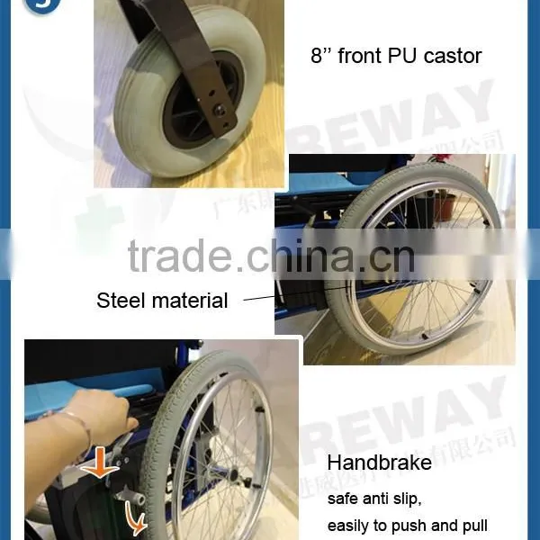 KAREWAY All Terrain Wheelchair Automatic Wheelchair Made in China KJW-805 photo-6