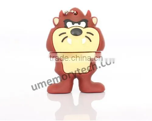 Taz Cartoon Role PVC Bulk Cheap Usb Flash Drives 1gb 2gb 4gb photo-2