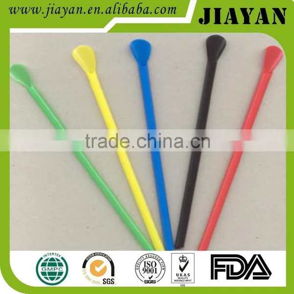 Latest Wholesale Multifunctional Colorful Spoon Drinking Straws photo-3