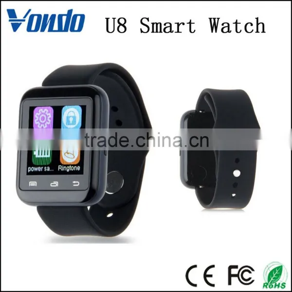 Vondo Sports Wrist Watches for Android Phone U8 Bluetooth Smart Watch photo-2