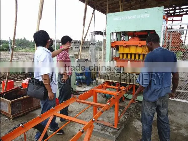 Shengya Germany Technology QT4-15 Automatically Concrete Fly Clay Hollow Block Machines,paver Machines,curb Making Machines photo-3