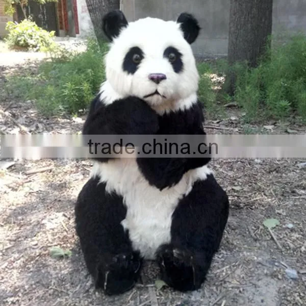 Animal Kingdom Souvenirs Realistic Stuffed Plush Toys Panda photo-3