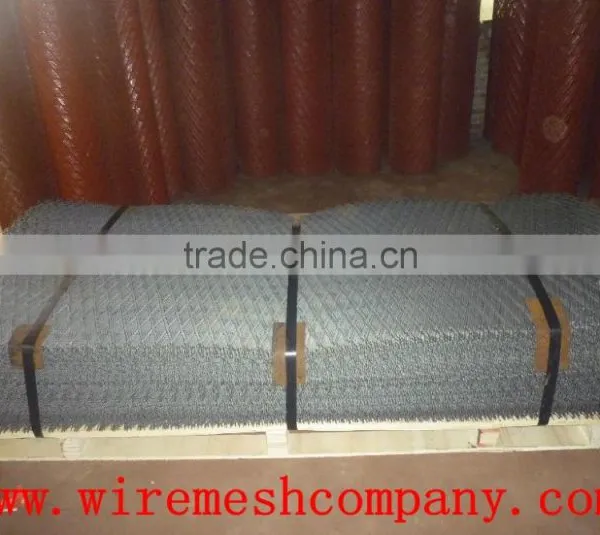 Aluminium Expanded Metal Mesh , Thick Diamond Stretch Metal Mesh photo-3