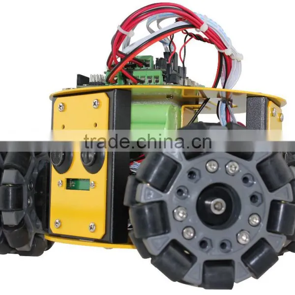 3WD 100mm Omni Wheel Mini Mobile Robot Kit 10016 photo-3