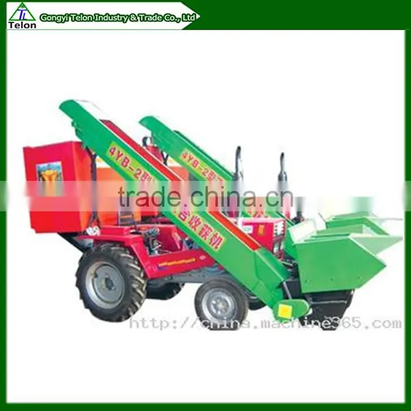2 Row Mini Maize Harvester Small Corn Cob Combine Harvester photo-2