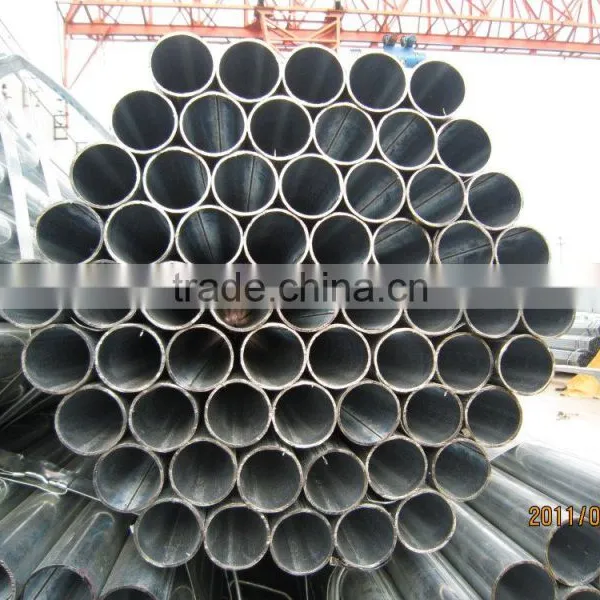 Welded Structural Steel ERW Pipes Galvanized/black With ASTM Standard photo-2