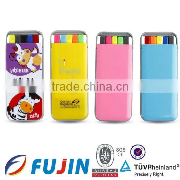 Plastic Marker Pen Sets 5 in 1 Stationery Set